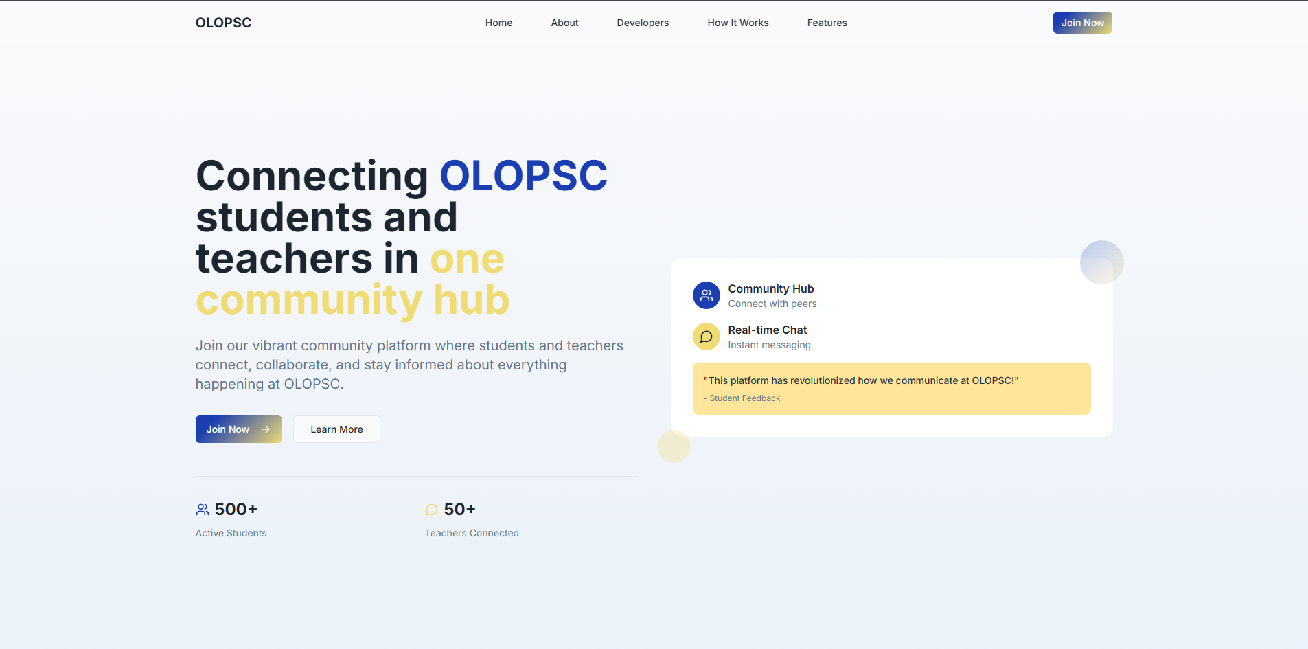 School Community - Custom Software Development Project by Zentari Philippines
